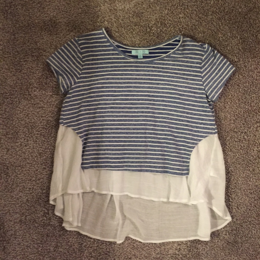 Striped She and Sky Top